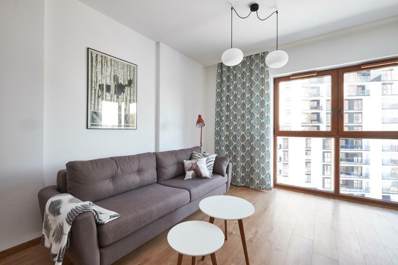 Modern Apartment In Варшава Экстерьер фото
