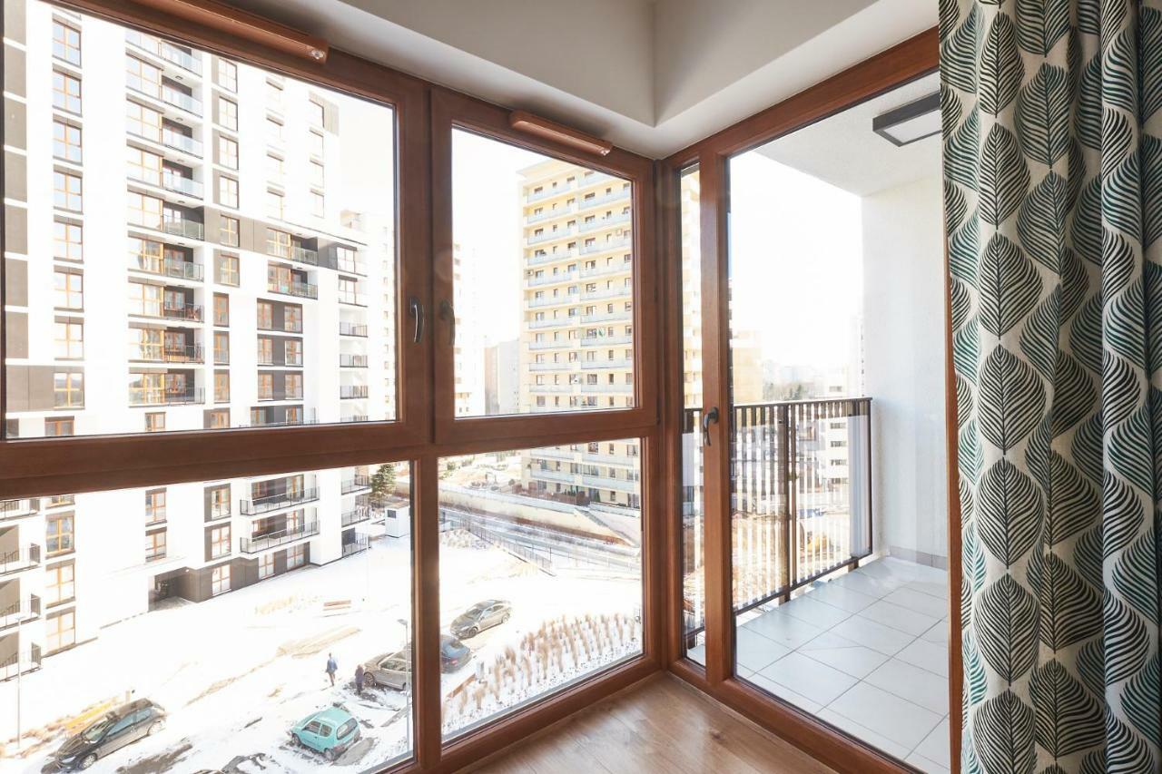 Modern Apartment In Варшава Экстерьер фото