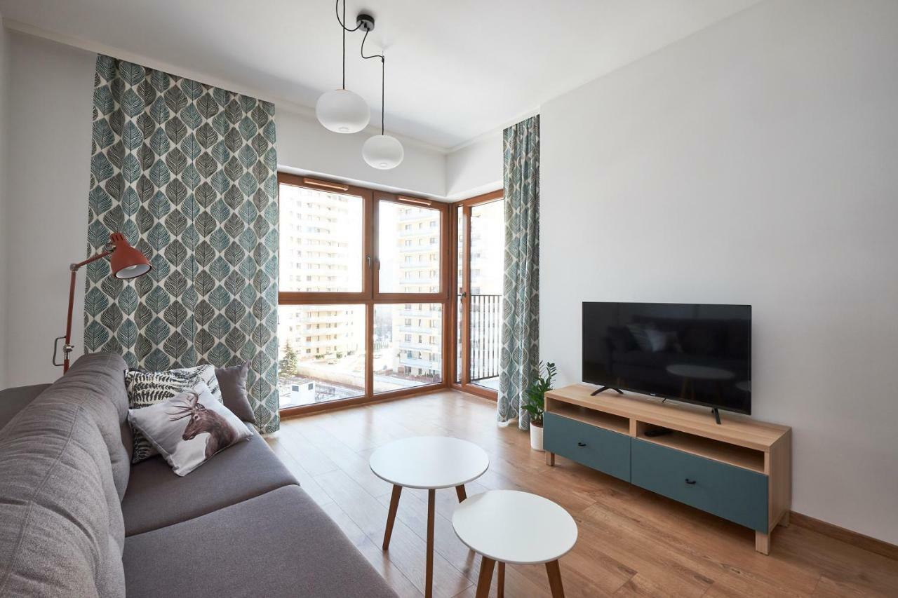 Modern Apartment In Варшава Экстерьер фото
