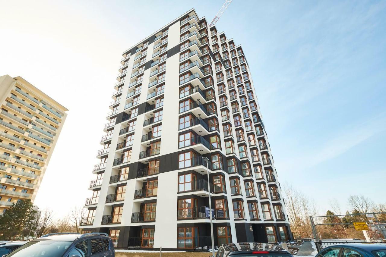 Modern Apartment In Варшава Экстерьер фото